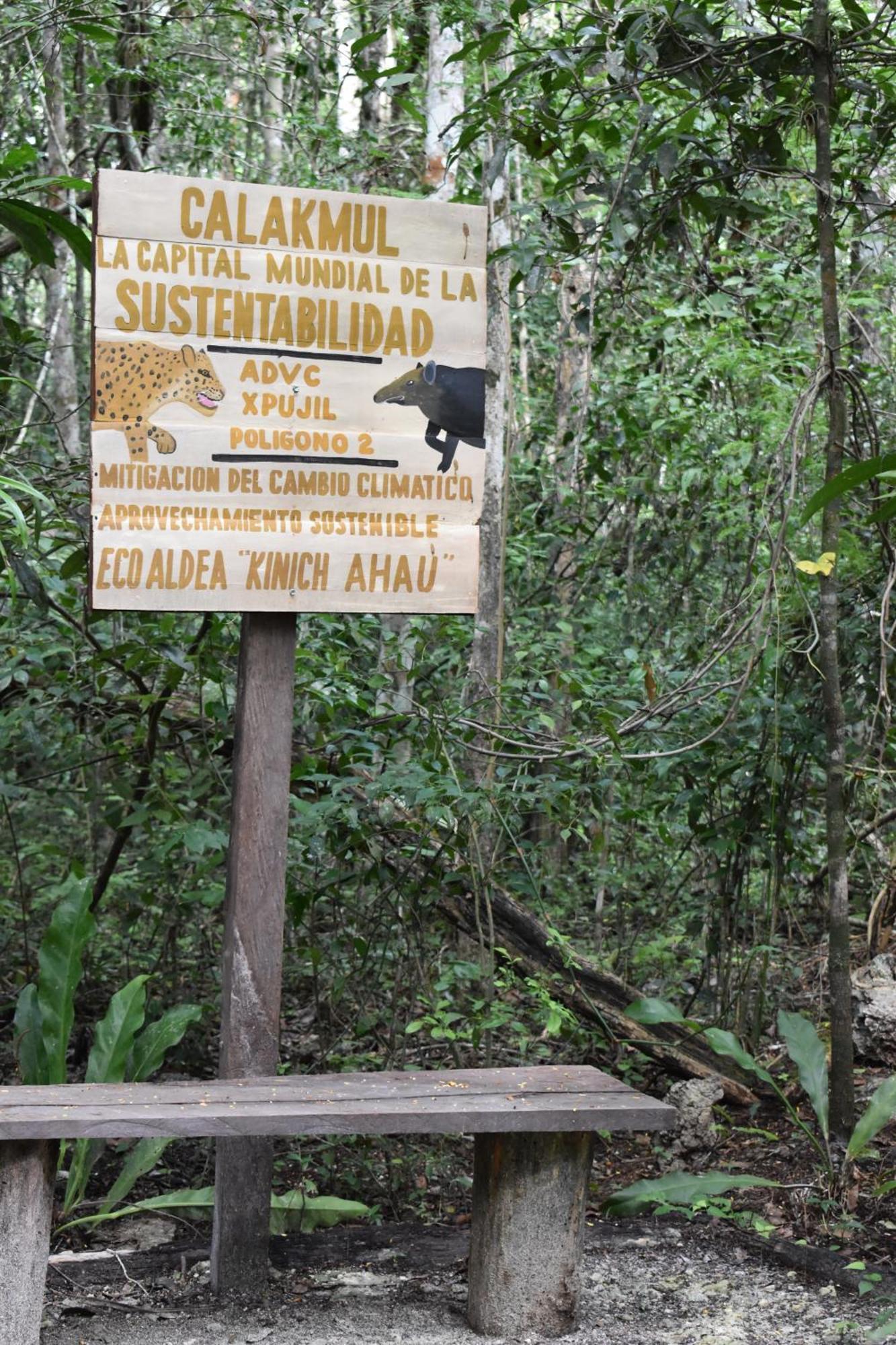 Eco Aldea Kinich Ahau Villa Xpujil Exterior foto